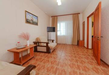 Семейный номер с террасой в Гостинице КАРО